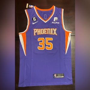 Brand new, purple Phoenix Suns Kevin Durant jersey, size extra large